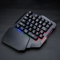 Plug and Paly Gamepad PUBG mobilny kontroler Bluetooth 5.0 klawiatura do gier mysz konwerter na telefon z systemem Android Adapter na IOS 5